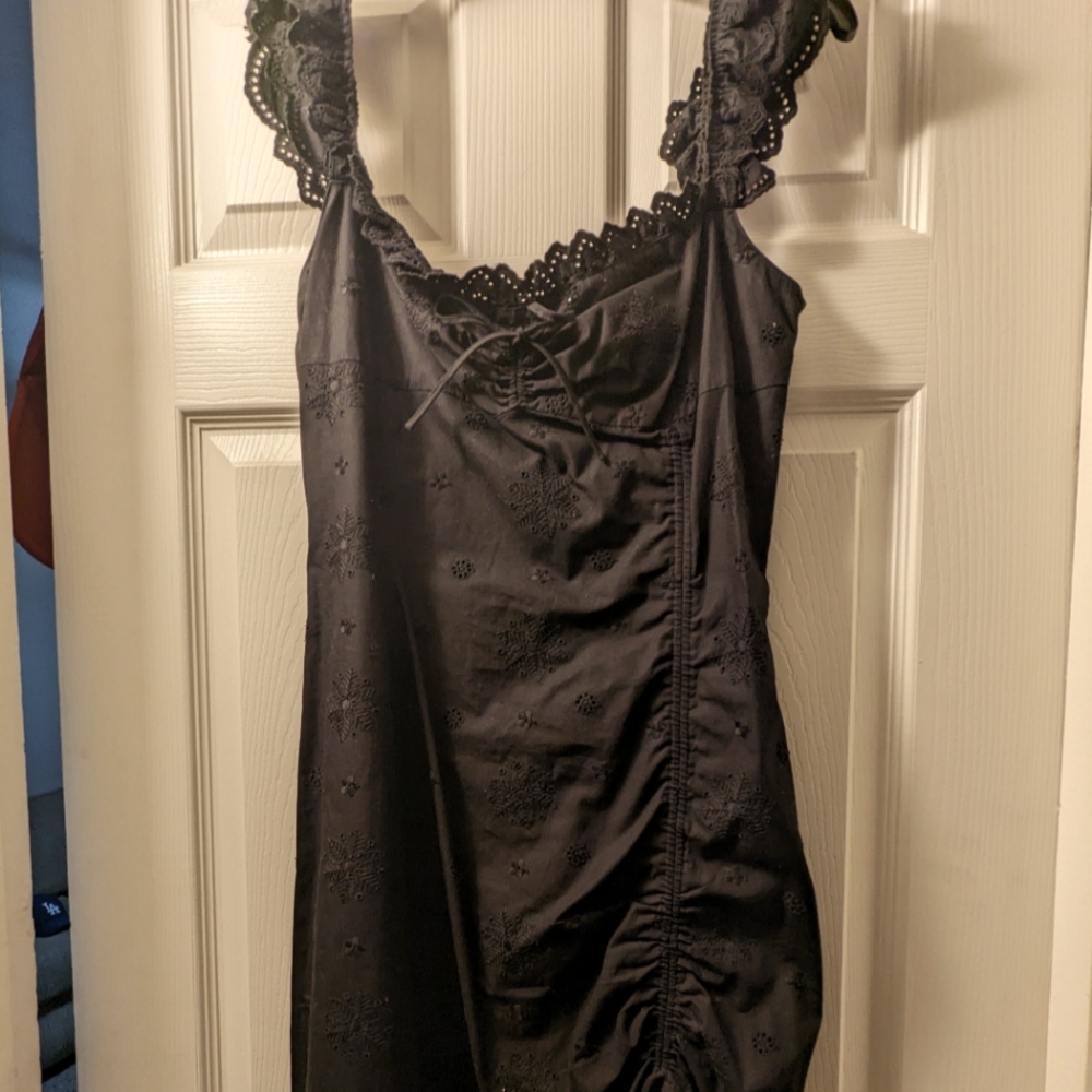 Black cocktail dress